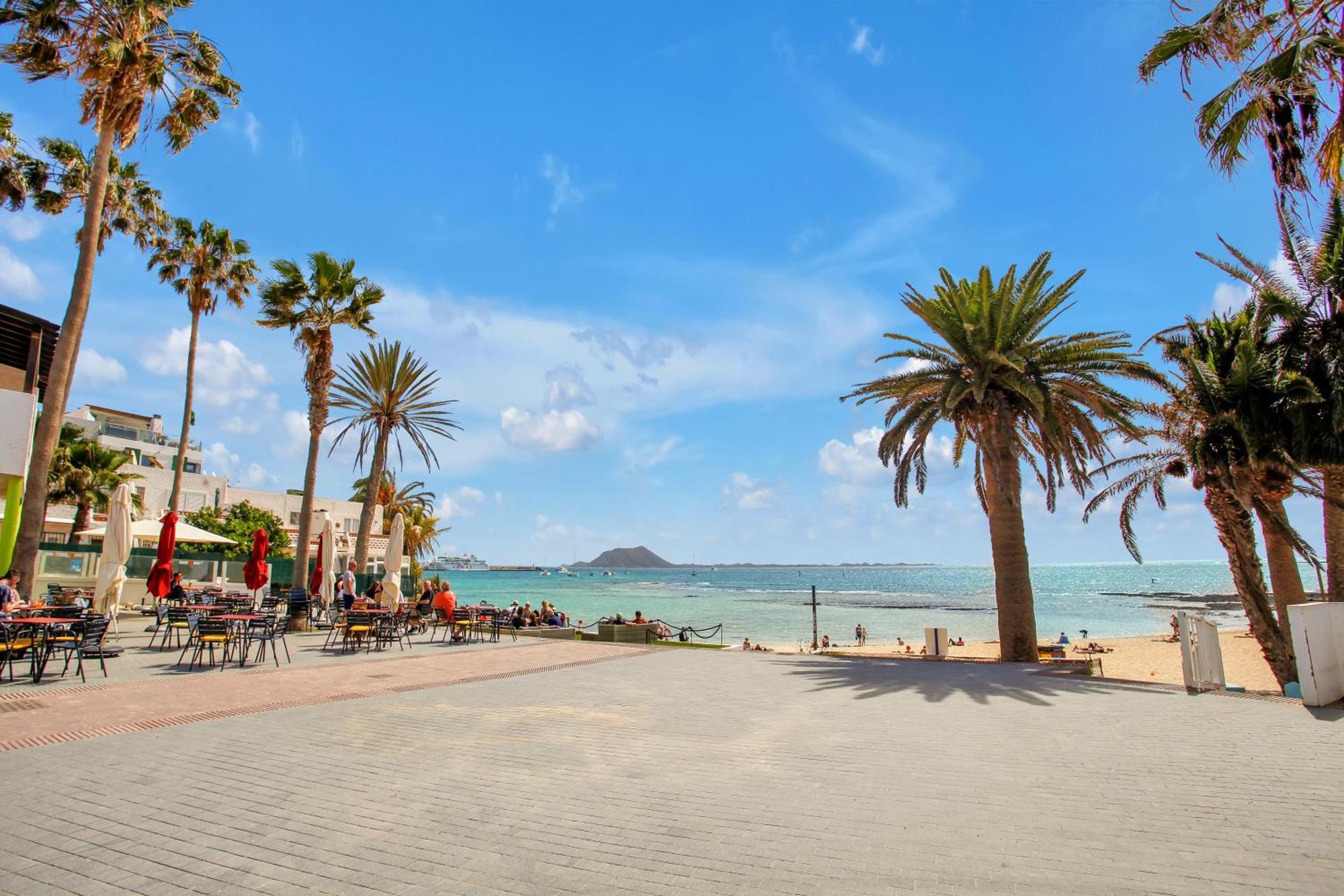 Appartamento Corralejo Ancla Pool On Roof Top Esterno foto
