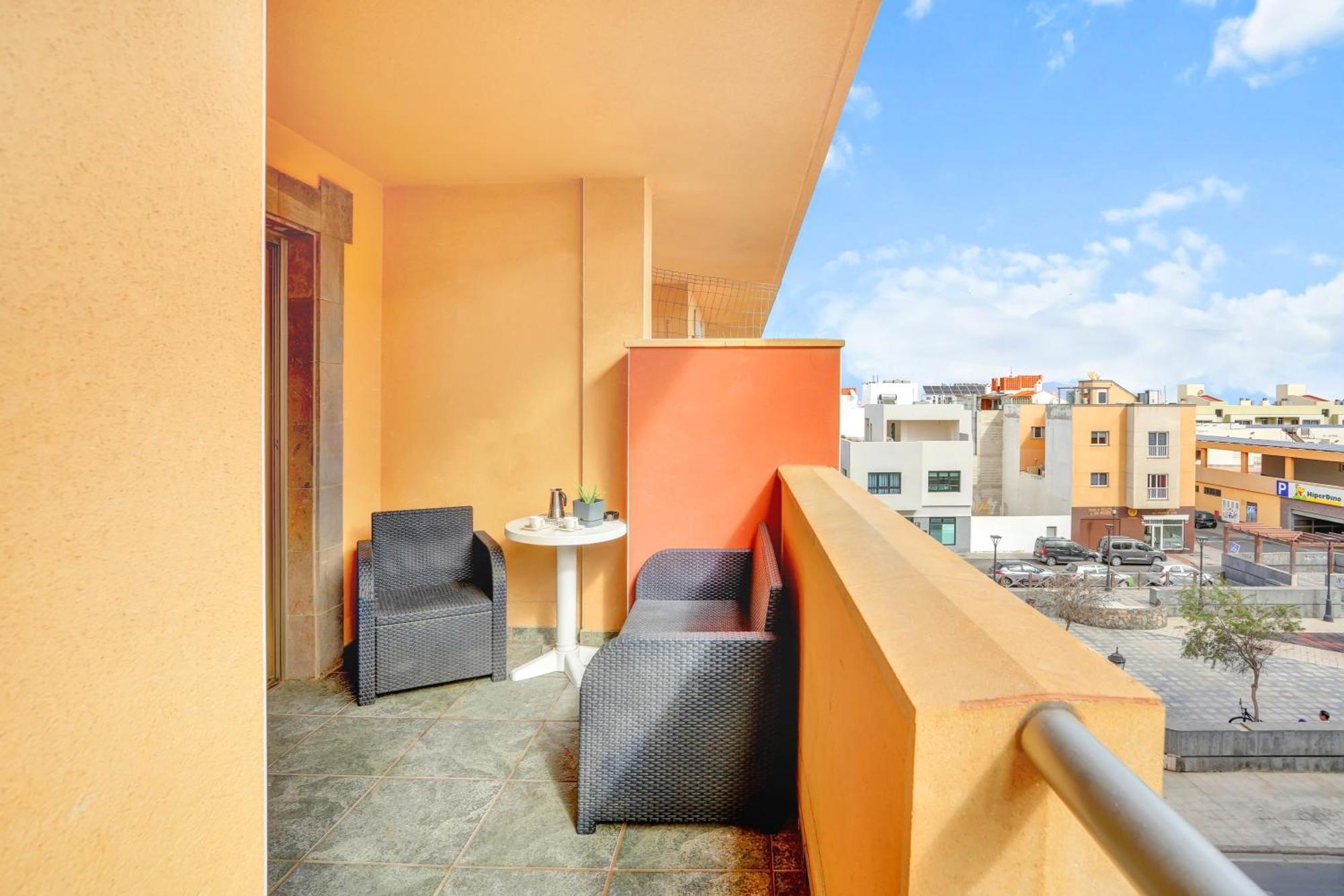 Appartamento Corralejo Ancla Pool On Roof Top Esterno foto