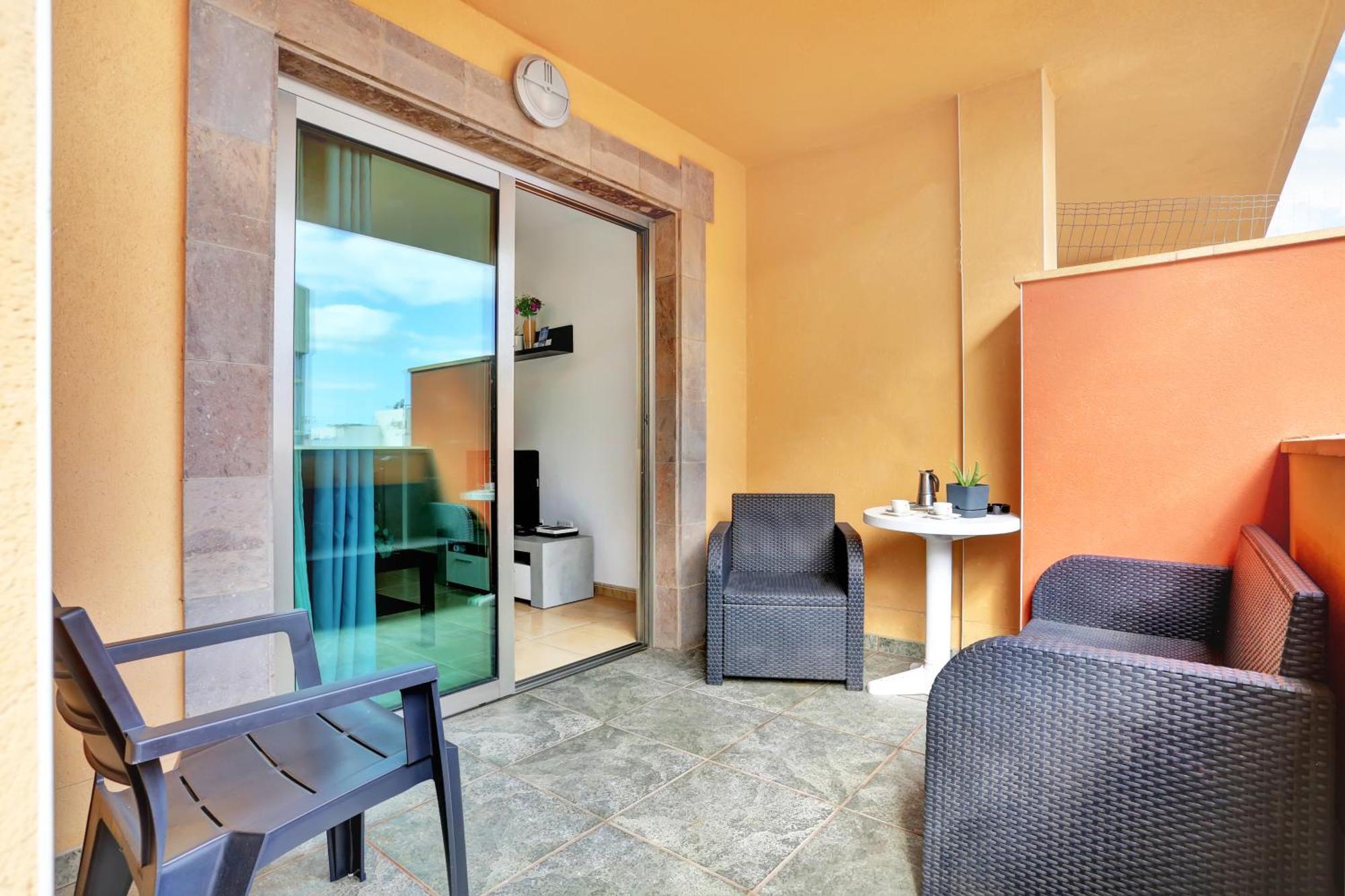 Appartamento Corralejo Ancla Pool On Roof Top Esterno foto